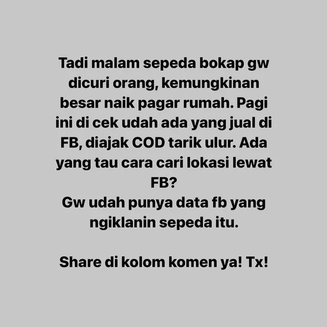Unggahan Tantri Syalindri. (Foto: Instagram @tantrisyalindri)
