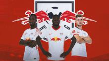 RB Leipzig - Naby Keita, Dayot Upamecano, Timo Werner (Bola.com/Adreanus Titus)