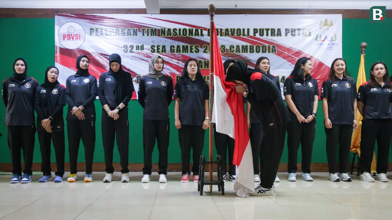 Pelepasan Timnas Voli Indonesia untuk SEA Games 2023 Kambojo