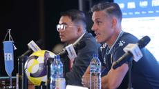 Pelatih Timnas Indonesia, John Herdman, saat memberi keterangan sebelum laga melawan Saint Kitts and Nevis pada ajang FIFA Series 2026 di Media Center Stadion Utama Gelora Bung Karno (SUGBK), Jakarta, Kamis (26/3/2026). Timnas Indonesia akan menghadapi Saint Kitts and Nevis dalam laga pembuka turnamen FIFA Series 2026. (Bola.com/M Iqbal Ichsan)