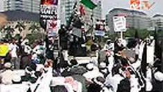 Amerika Serikat dinilai tidak netral dan mendukung serangan Israel. Padahal, relawan hanya berniat membantu warga Palestina.