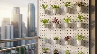 12 Model Balkon Rumah Sempit yang Tetap Bisa Ditanami, Solusi Kreatif