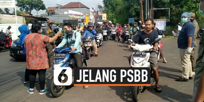 VIDEO: Jelang Penerapan PSBB Akses Masuk Jakarta Diperketat