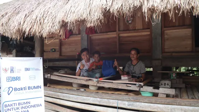 BRI Berikan Pelatihan UMKM dan Kegiatan Sosial di Sumba.
