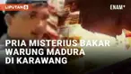 Media sosial digegerkan dengan aksi pembakaran warung oleh seorang pria misterius. Peristiwa menimpa warung kelontong Madura di Karawang, Jawa Barat. Detik-detik aksi pelaku terekam jelas oleh CCTV pada Kamis (25/1/2024) malam.