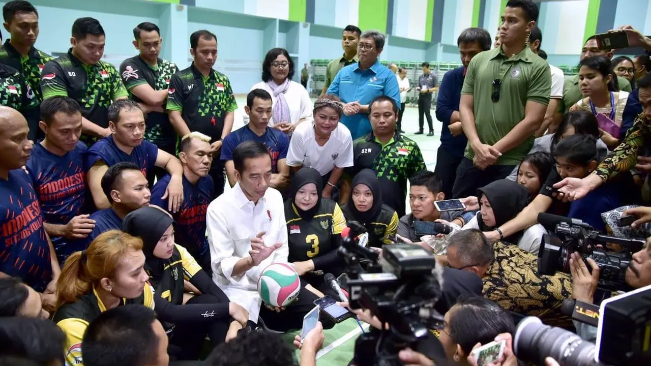 Presiden Joko Widodo Asian Para Games 2018