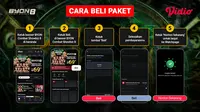 Nonton Byon Combat Showbiz 8 Mulai dari Rp 69 Ribu! Hanya di Vidio