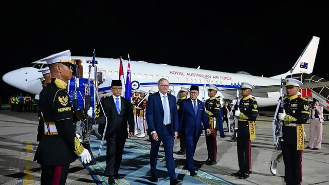 PM Australia Tiba di Jakarta, Bakal Bertemu Prabowo di Istana Jumat 2 Februari