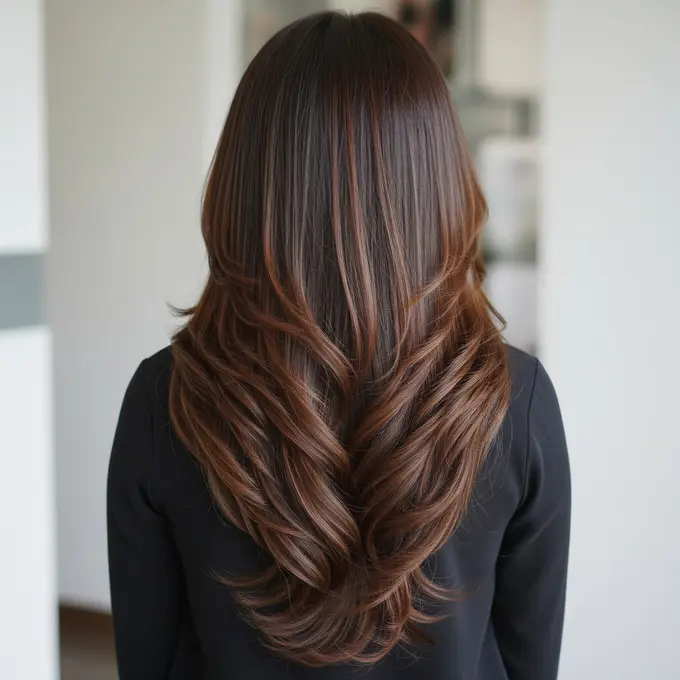 9 Model Rambut Wanita Layer Panjang 2026 untuk Wajah Oval, Anggun dan Modern