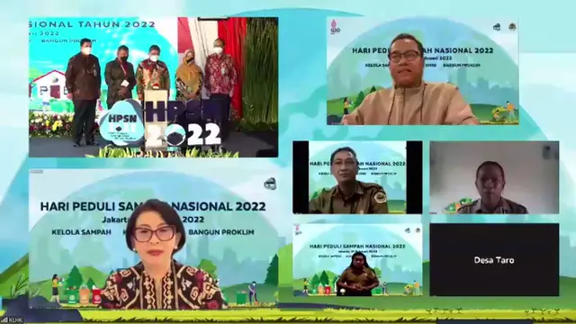 Gaung Kelola Sampah hingga Bangun Kampung Iklim di HPSN 2022