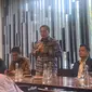 Direktur Utama Jalin Pembayaran Nusantara, Ario Tejo Bayu Aji&nbsp;dalam kegiatan Buka Bersama Media di Kebon Sirih, Jakarta, Senin (25/3/2024). (Tasha/Liputan6.com)
