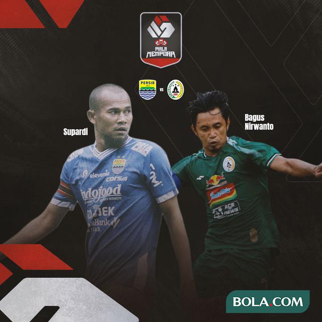 Piala Menpora - Persib Bandung Vs PS Sleman - Duel Kapten