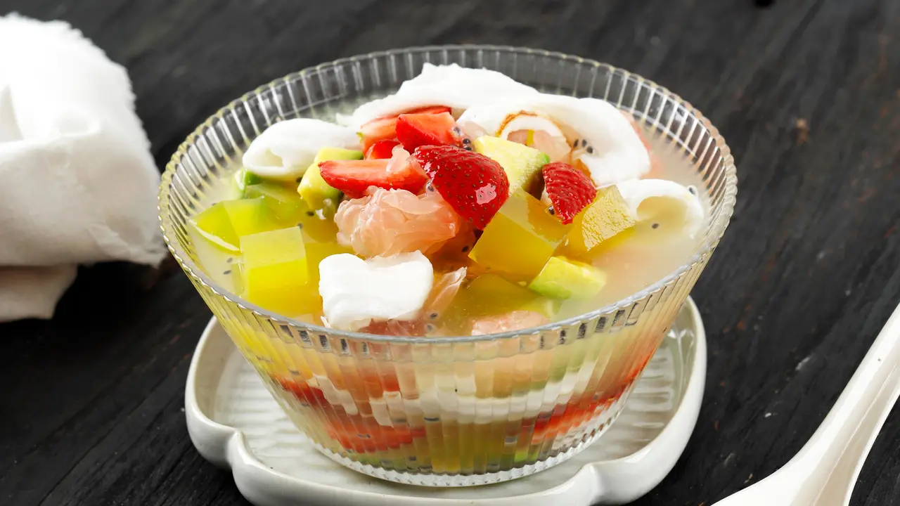 resep sup buah es minuman