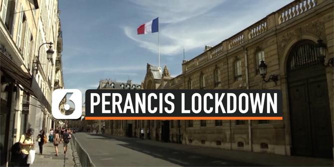 VIDEO: Perancis Berlakukan Lockdown Selama 15 Hari