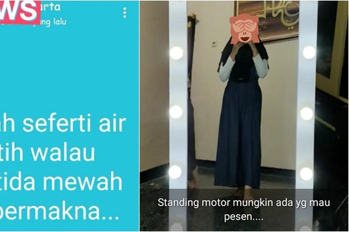7 Status Nyeleneh WhatsApp Typo, Sampai Cermin Dibilang Motor