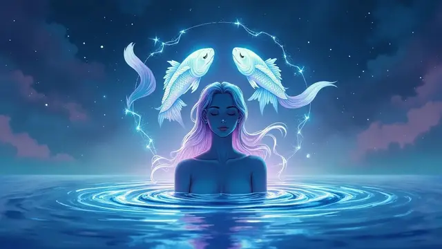 logo zodiak pisces