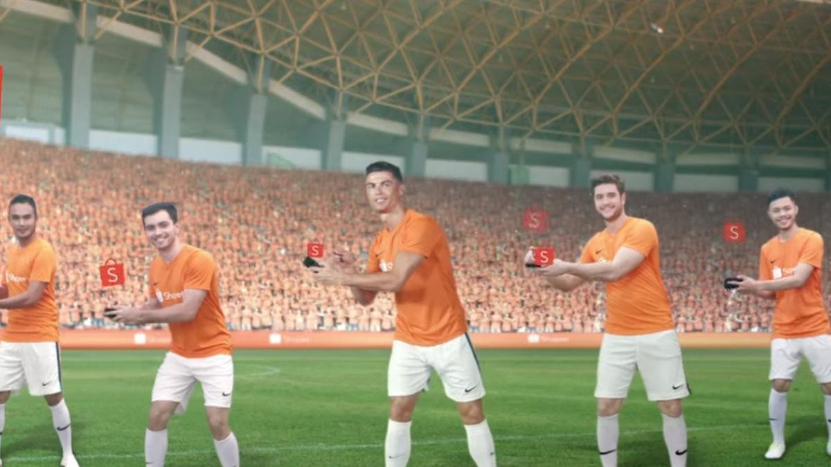 Iklan Shopee dengan CR7 Menjadi Perbincangan Viral Lintas Negara