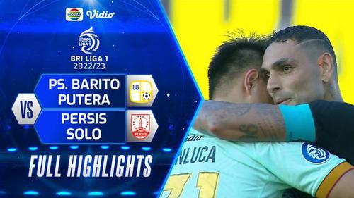 VIDEO: Highlights BRI Liga 1, Barito Putera Dikalahkan Persis Solo 2-3 di Kandang