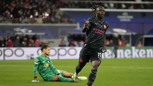 Hasil Liga Champions RB Leipzig vs Manchester City