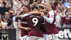 West Ham United telah mengemas 10 gol hingga pekan ketiga Liga Inggris musim ini. Dari 10 gol tercipta, Michail Antonio telah mencetak 4 gol disusul Said Benrahma dan Pablo Fornals masing-masing dengan 2 gol. (Foto: AP/PA/Jonathan Brady)