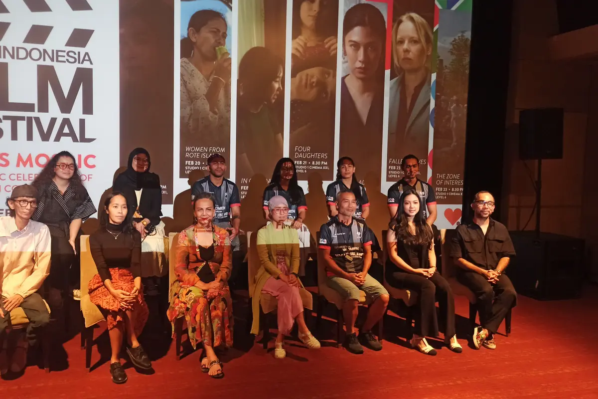 Konferensi pers Plaza Indonesia Film Festival, Selasa (20/2/2024). [Foto: Lanny Kusuma]