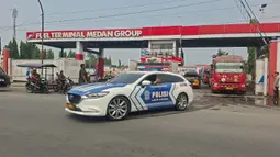 Polda Sumut Kawal Distribusi BBM Pertamina, Penyaluran di Medan Kembali Normal