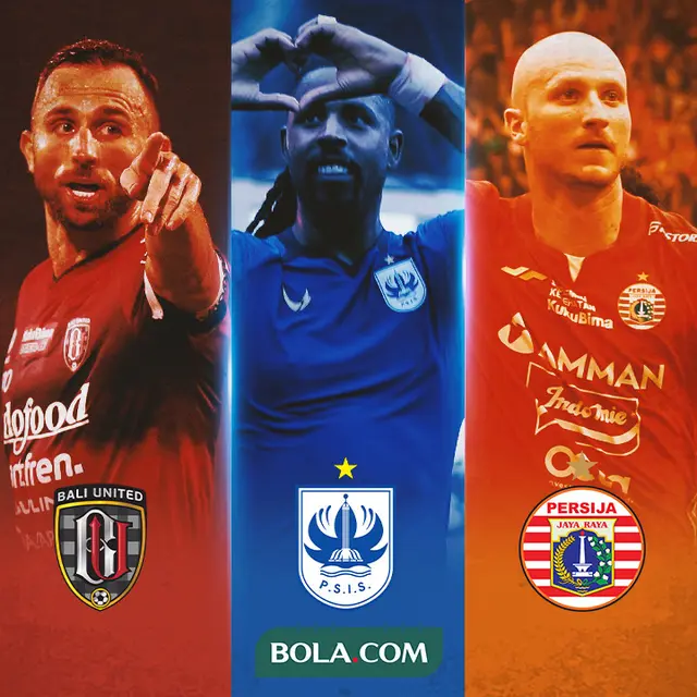Liga 1 - Parade Sang Nomor 9 yang Bisa Membahana