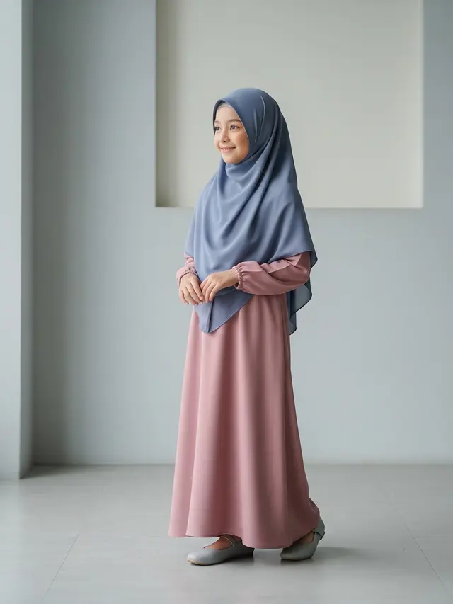 Gamis Terbaru Anak Perempuan Anti Gerah dan Cocok untuk Acara Kondangan