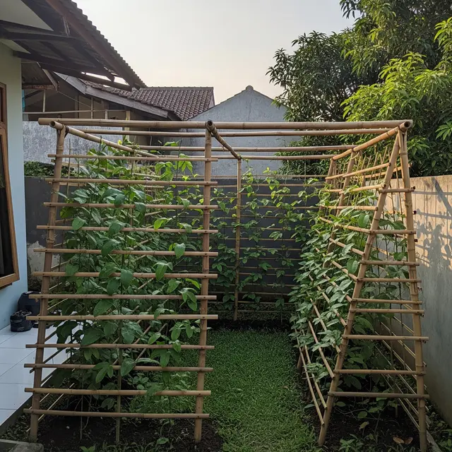 9 Model Kebun Rambat DIY untuk Halaman Belakang Rumah, Bikin Asri dan Sejuk