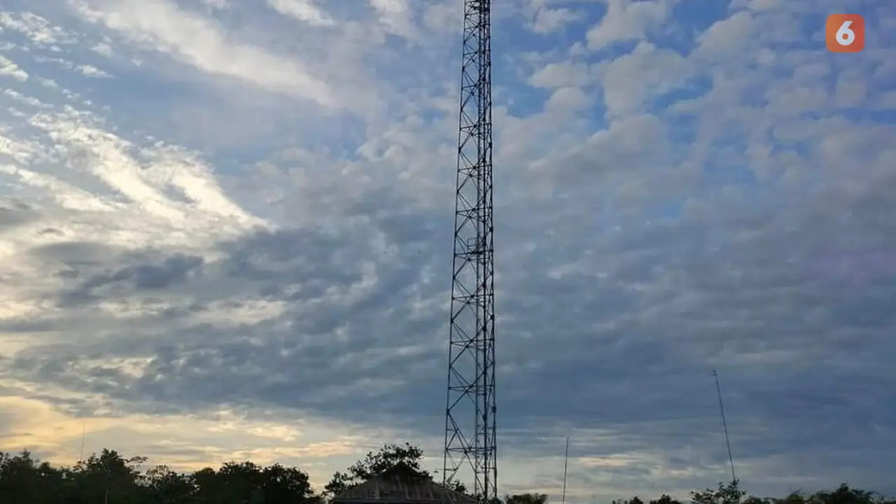 Menara BTS di Desa Terpencil