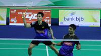 Dua ganda putra Indonesia melangkah ke babak semifinal Malaysia Masters 2017, Jumat (20/1/2017), salah satunya Berry Angriawan/Hardianto. (PBSI)