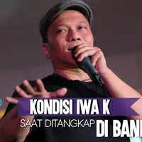 Seperti ini kondisi Iwa K saat ditangkap di Bandara Soetta.