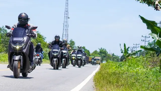 Jelajah 576 Km di Kalimantan Barat, Performa Ciamik Yamaha NMax Turbo untuk Touring (ist)