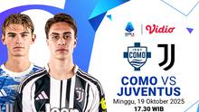 Saksikan Serie A Como vs Juventus di Vidio. (dok. vidio.com)