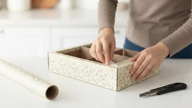 Cara Membuat Organizer Dapur dari Kardus Bekas