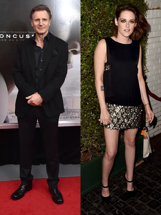 Liam Neeson dan Kristen Stewart