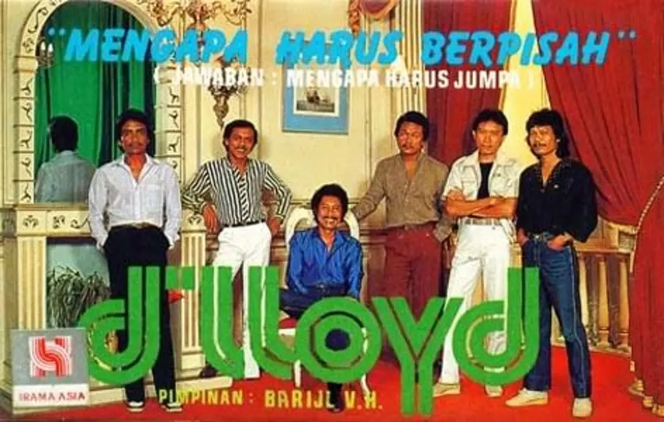 Bartje Van Houten bersama personel D'Lloyd. (istmewa)