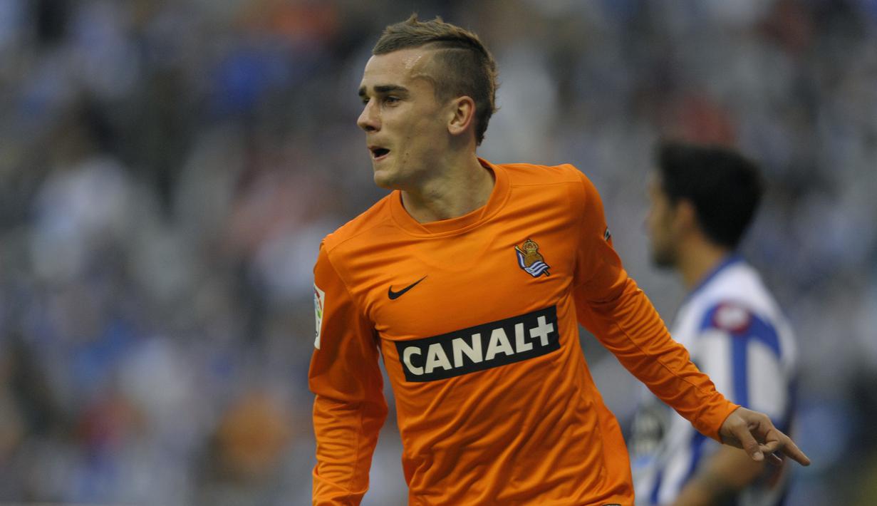 FOTO Metamorfosis Gaya Rambut  Antoine Griezmann 