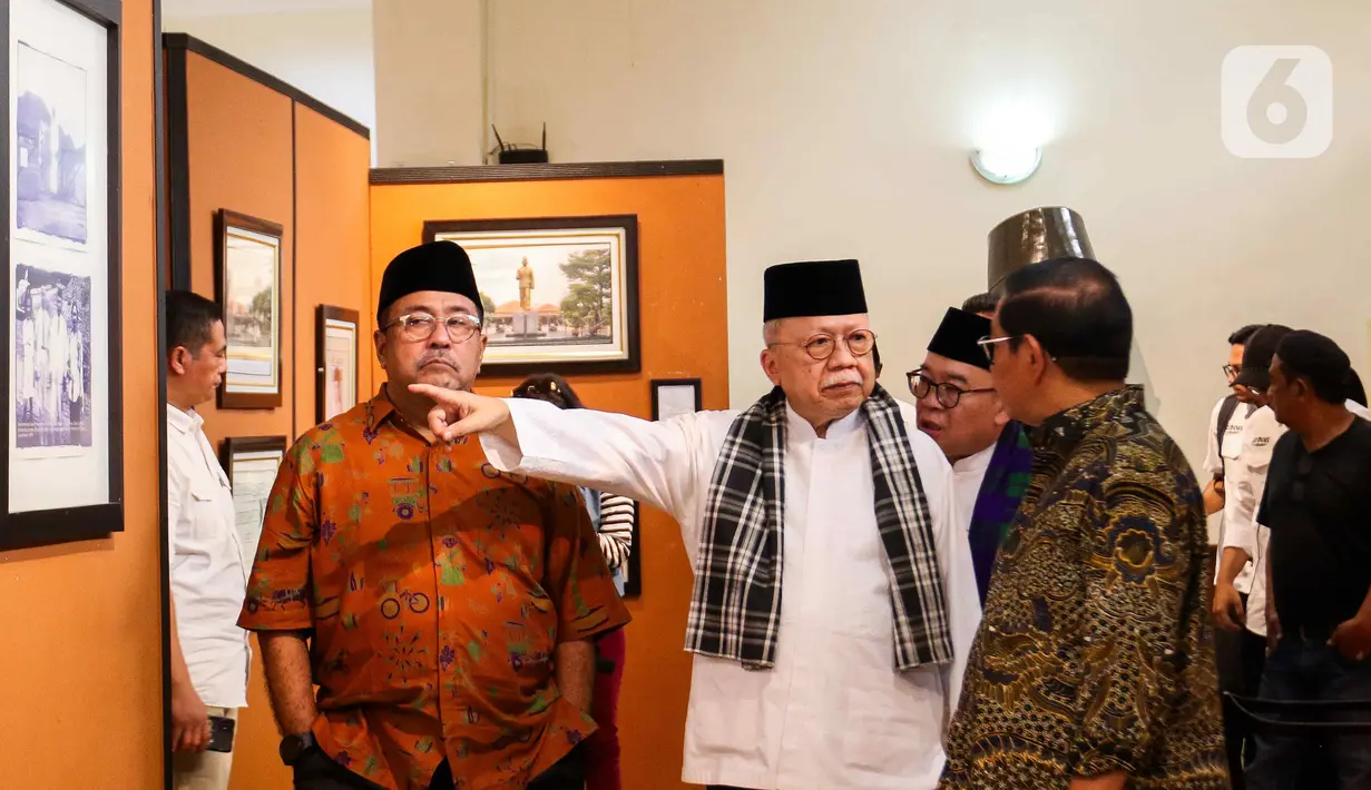 Sebelumnya, Pramono Anung dan Rano Karno merencanakan bakal menemui para mantan Gubernur dan mantan Wakil Gubernur DKI Jakarta. (Liputan6.com/Herman Zakharia)