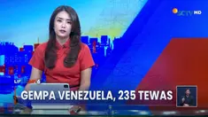 Korban tewas akibat dua gempa dahsyat yang mengguncang Venezuela terus bertambah, mencapai 235 orang.