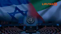 Banner Infografis&nbsp;PBB Pesimistis Kans Solusi Dua Negara Israel-Palestina Semakin Tipis. (Liputan6.com/Abdillah)