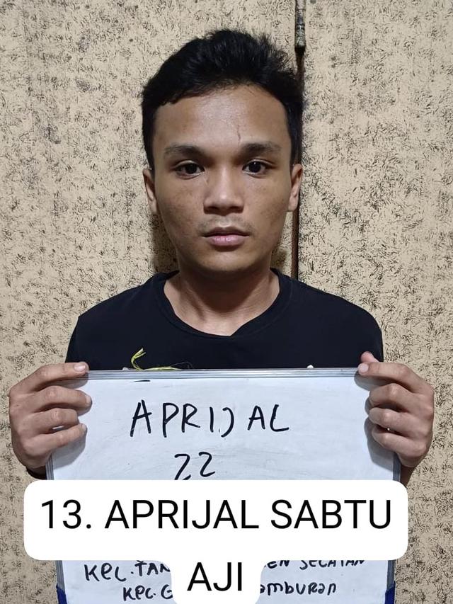 Identitas tahanan kabur APRIZAL SABTU AJI