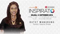 Ikuti INSPIRATO dengan Butet Manurung, Pendiri Sokola Rimba