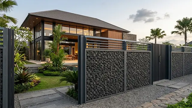 Desain Pagar Modern yang Sulit Dipanjat Tetapi Tetap Estetik