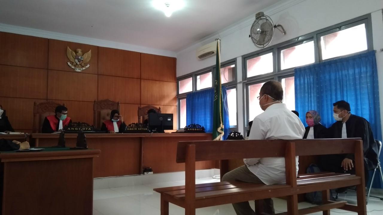 Sidang putusan Saiful Mahdi (Liputan6.com/Rino Abonita)