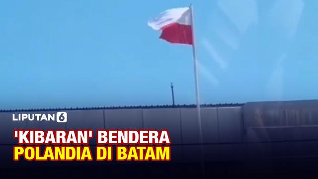 Bendera Polandia 'Berkibar' di Batam