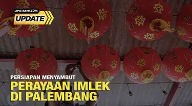 Laporan langsung dari Klenteng Dewi Kwan Im, Palembang oleh Nefri Inge, Kontributor Palembang mengenai persiapan menyambut hari raya Imlek.