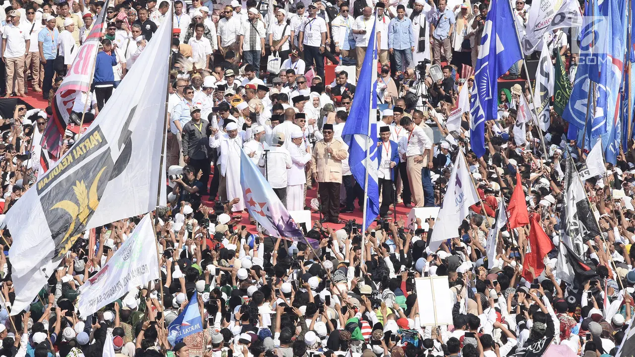 Kampanye akbar Prabowo-Sandi