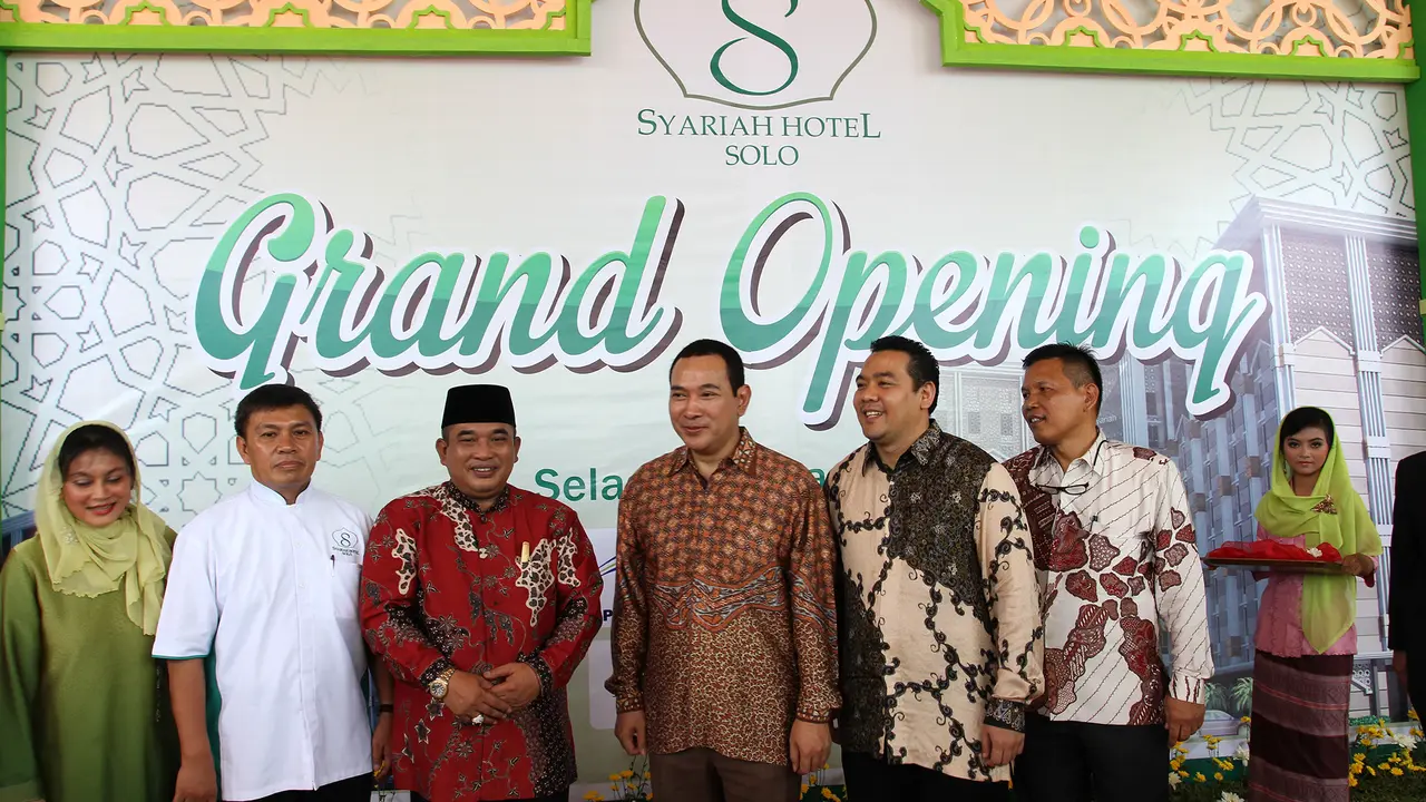 Peresmian hotel syariah milik Tommy Soeharto