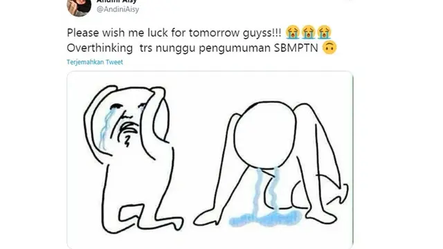 8 Curhatan Netizen Tunggu Pengumuman SBMPTN 2020, Bikin Ikut Deg-Degan